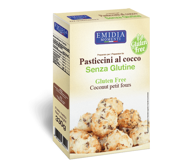 Petit Four Coco - emb. 230 gr - Da Nossa Pastelaria